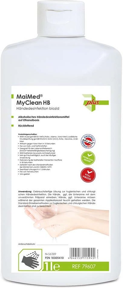 Thumbnail - MaiMed MyClean HB Händedesinfektion biozid 1000 ml