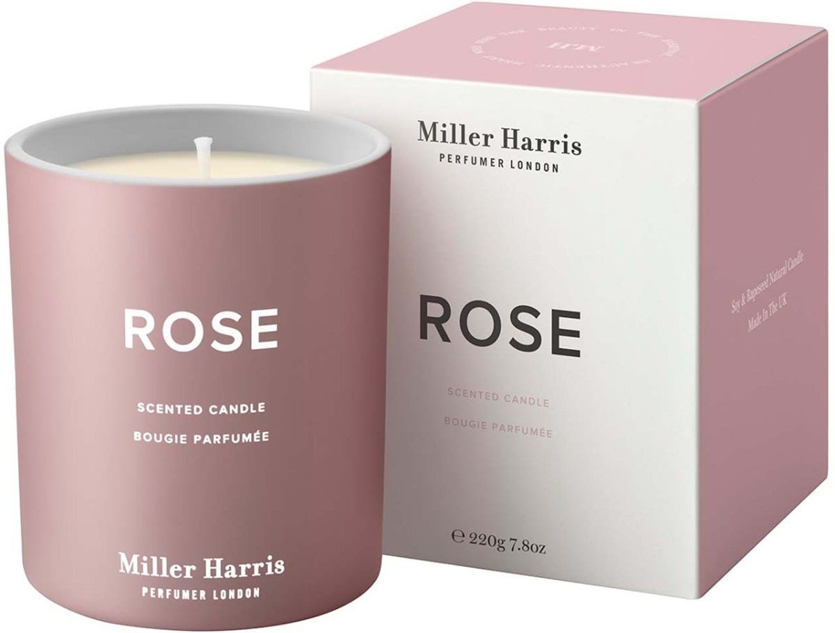Miller Harris Rose Scented Candle 220 g