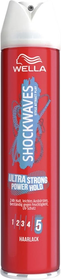 Wella Shockwaves Ultrastrong Power Hold Haarlack 250 ml