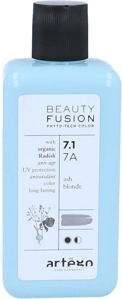 Artego Beauty Fusion Haarfarbe 7.1 Blond Asch 100 ml