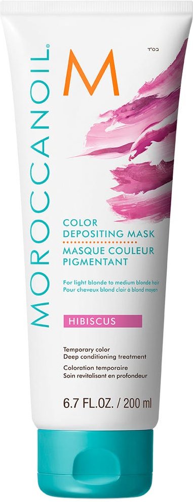 Moroccanoil 2-in1 Depositing Maske Hibiscus 200 ml