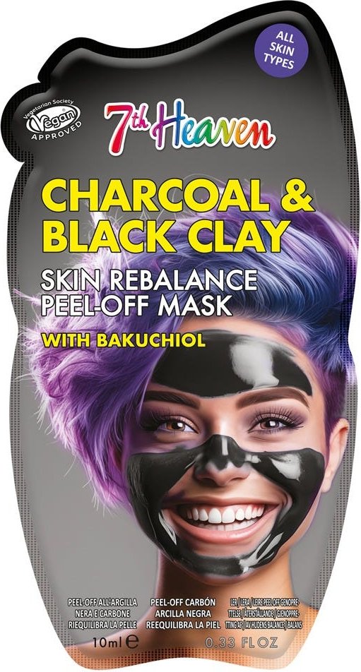 7th Heaven Charcoal Clay Peel-Off 10 ml