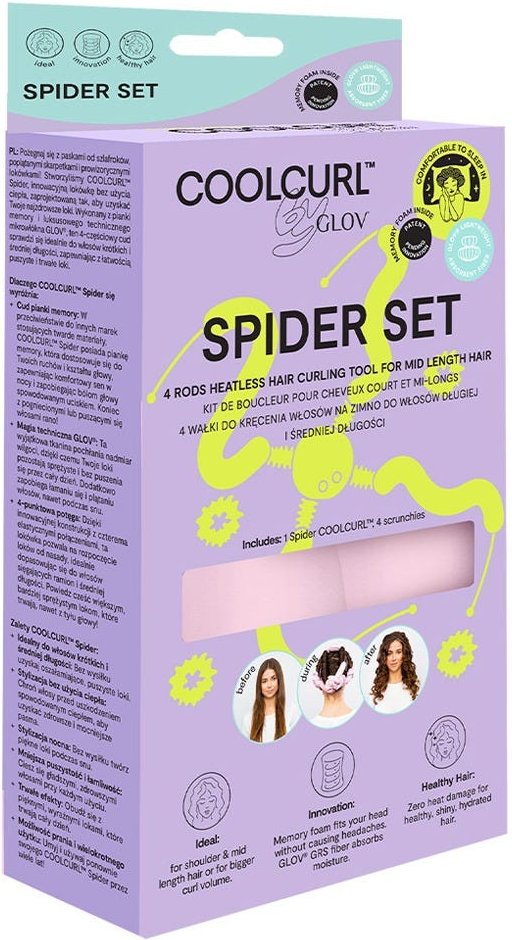 GLOV Cool Curl Spider Box - Pink