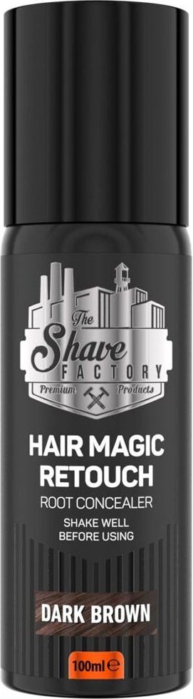 The Shave Factory Hair Magic Retouch Spray Dark Brown 100 ml