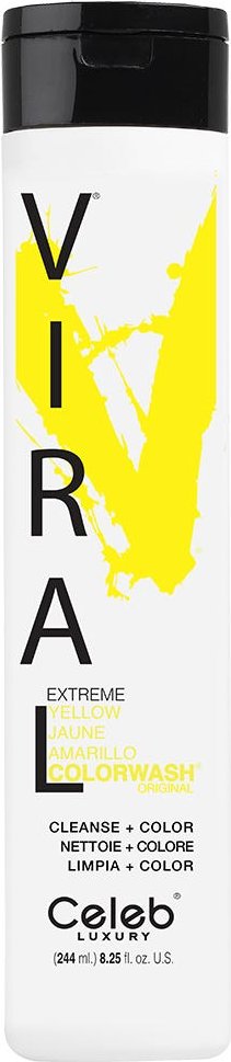 Celeb Viral Extreme Colorwash Yellow 244 ml
