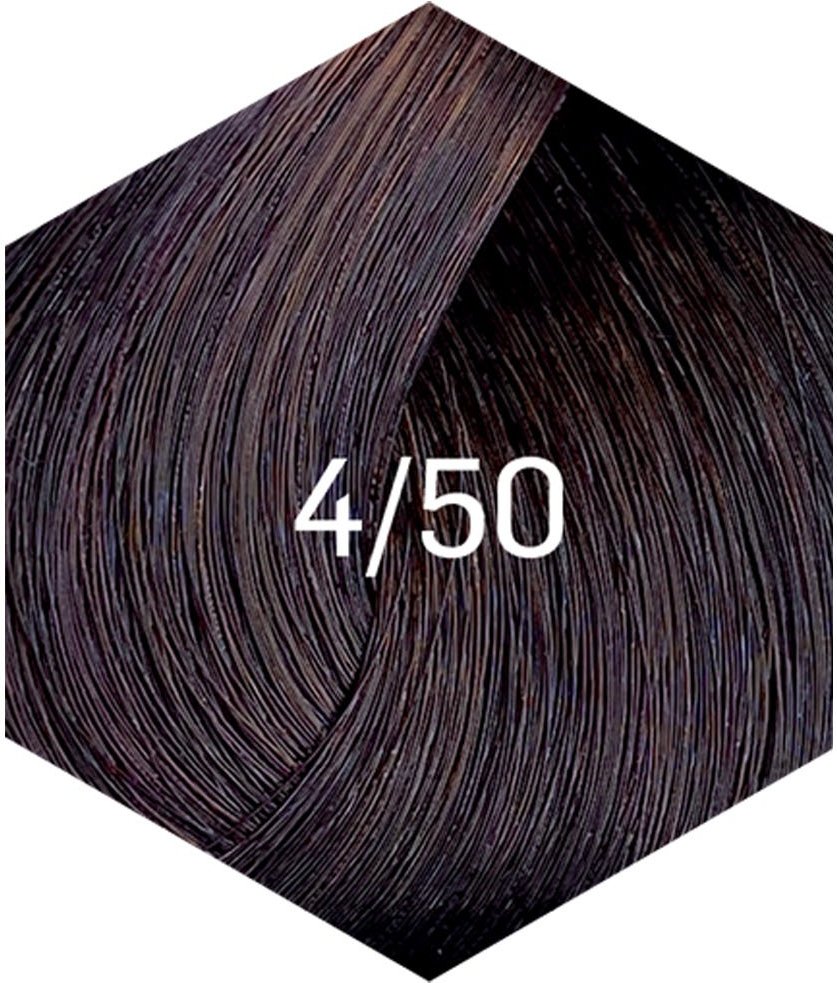 Lakmé Permanente Haarfarbe Collage 4/50 Mittelbraun Mahagoni 60 ml