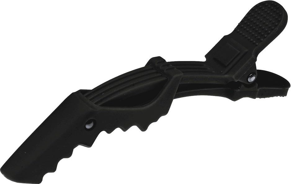 Efalock Shark-Clip Soft schwarz 6 Stück