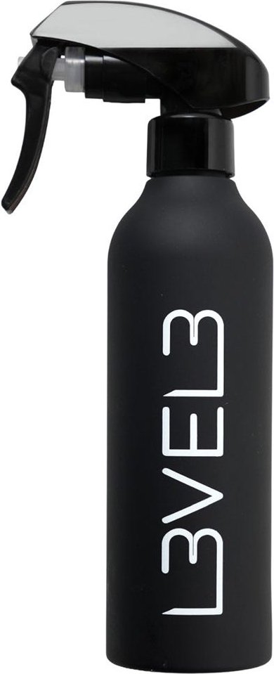 Level3 Beveled Spray Bottle Black