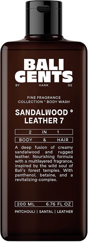 BALI Gents Bodywash Sandalwood Leather 7 200 ml