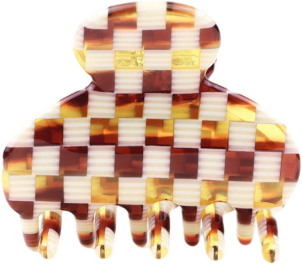 Sasstie Crop Karo Haarklammer