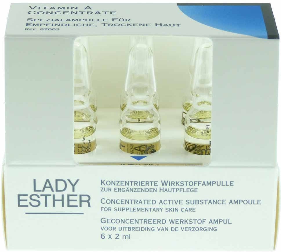 Lady Esther Ampullen Vitamin A Concentrate 6 x 2 ml