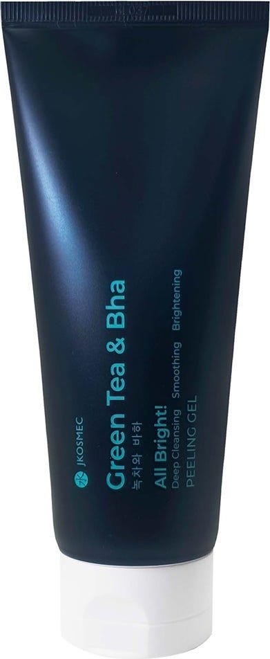 Jkosmec All Bight Green Tea And BHA Peeling Gel 180 ml
