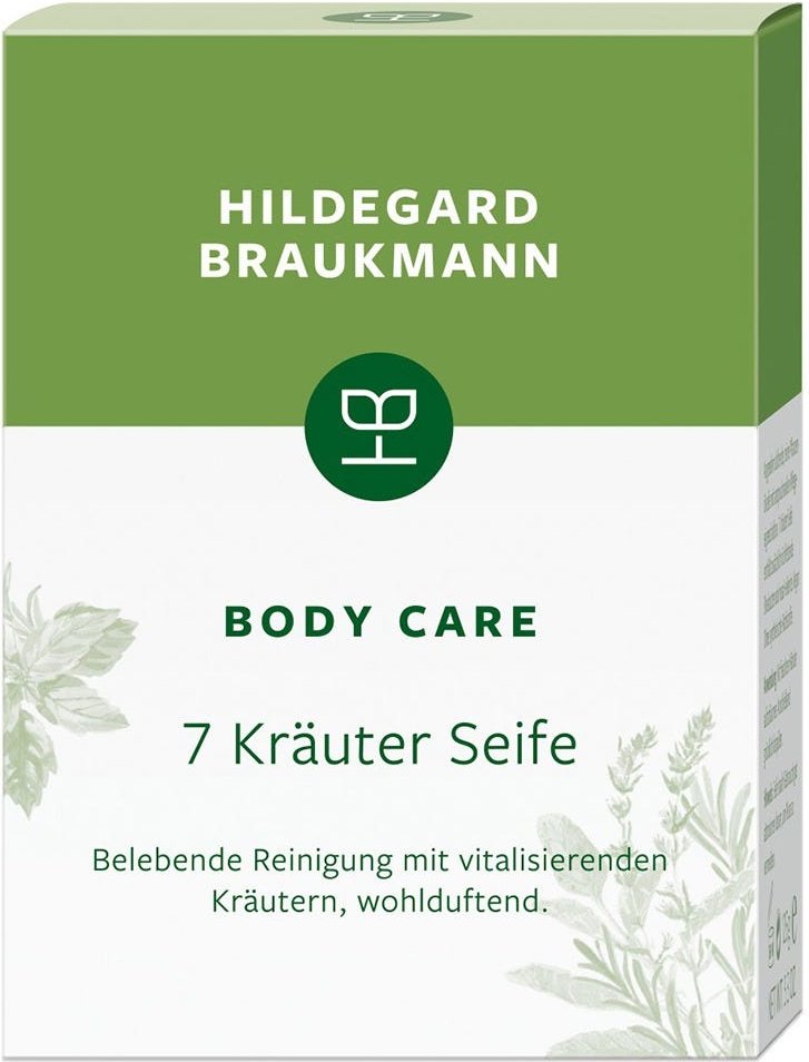 Hildegard Braukmann Body Care 7 Kräuter Seife 125 g