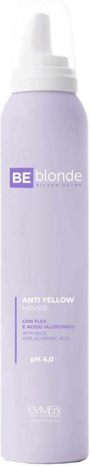 EMMEBI BE blonde Anti Yellow Mousse 200 ml