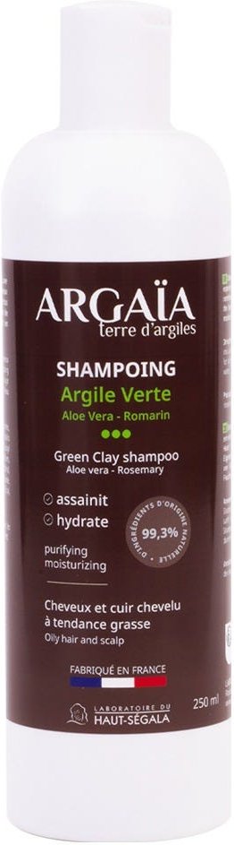 Argaia Shampoo Grüne Tonerde 250 ml