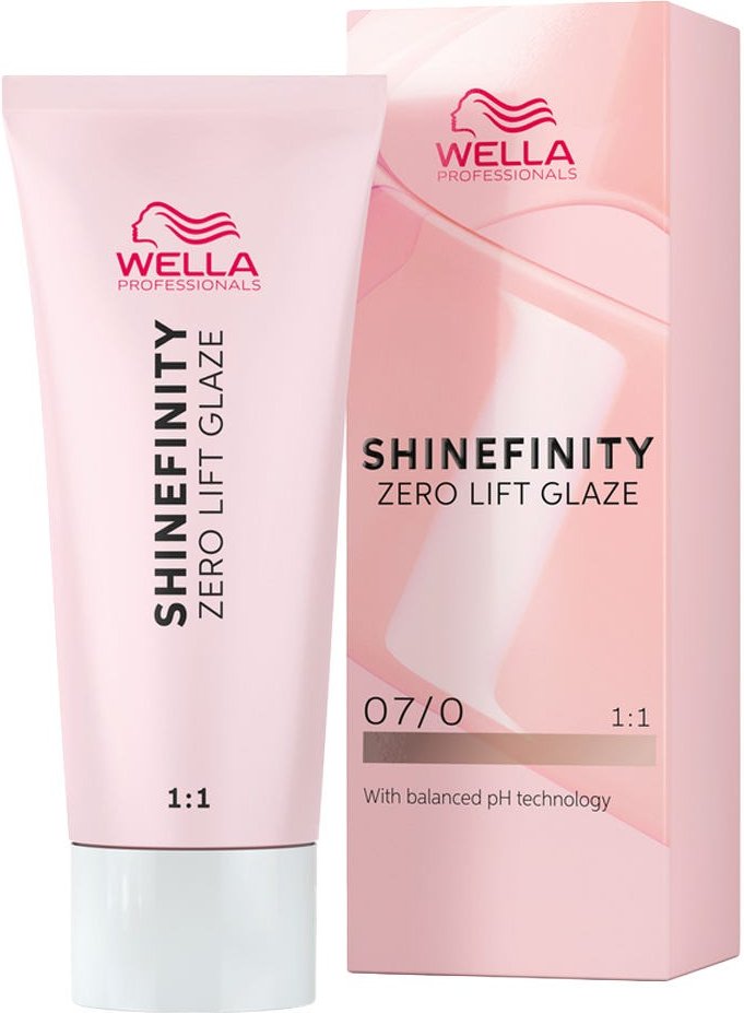 Wella Shinefinity Glaze Natural Oatmilk 07/0 Haarfarbe 60 ml