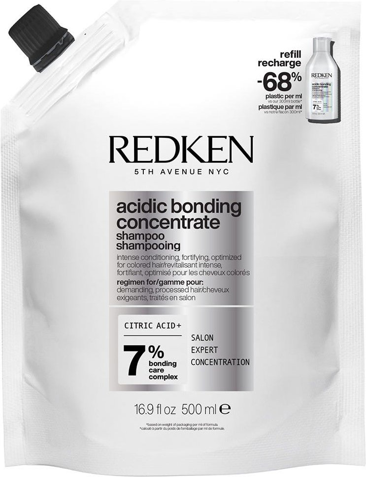 Redken Acidic Bonding Concentrate Shampoo Refill Pouch 500 ml