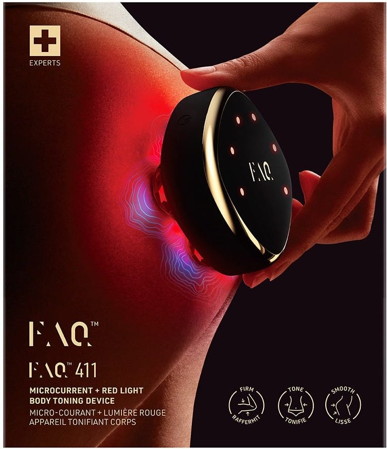 FAQ Swiss 411 Microcurrent Red LED Body Toning Device