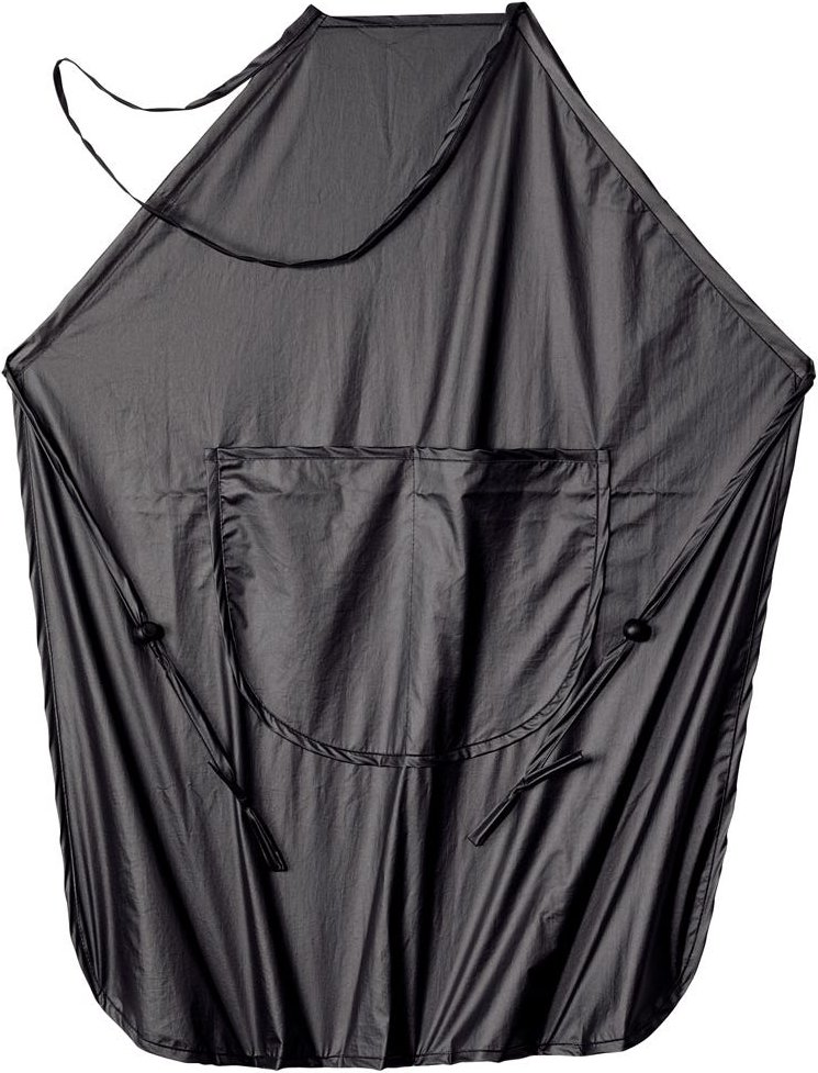 Comair Färbeschürze Chrom Nylon 86 x 66 cm Anthrazit