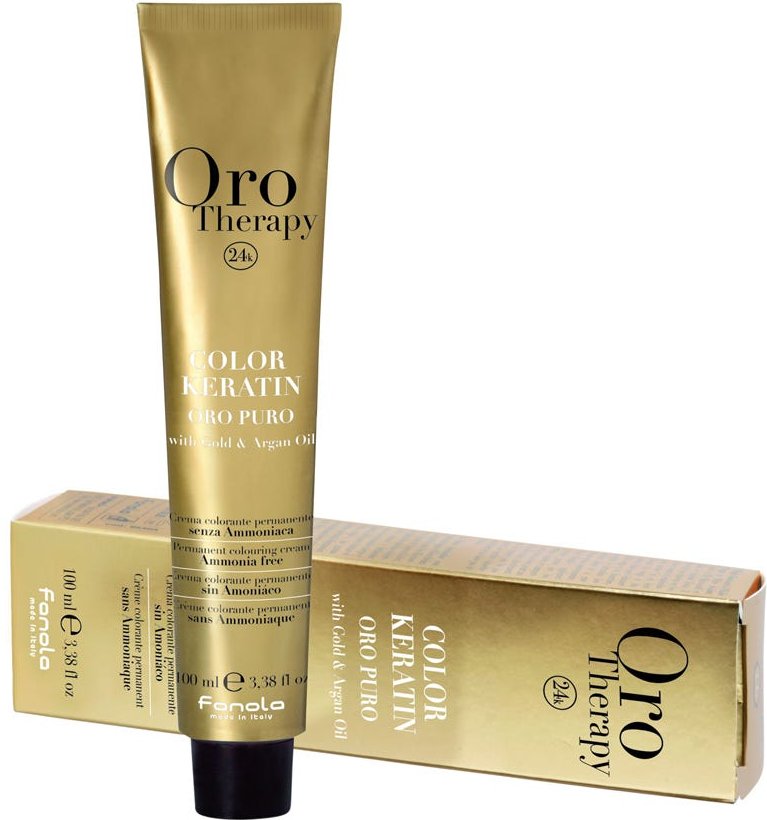 Thumbnail - Fanola Oro Puro Keratin Color 8.0 100 ml