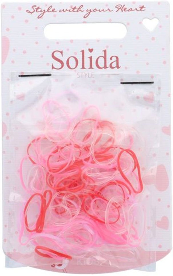 Solida Mini Haargummis 150 Stück