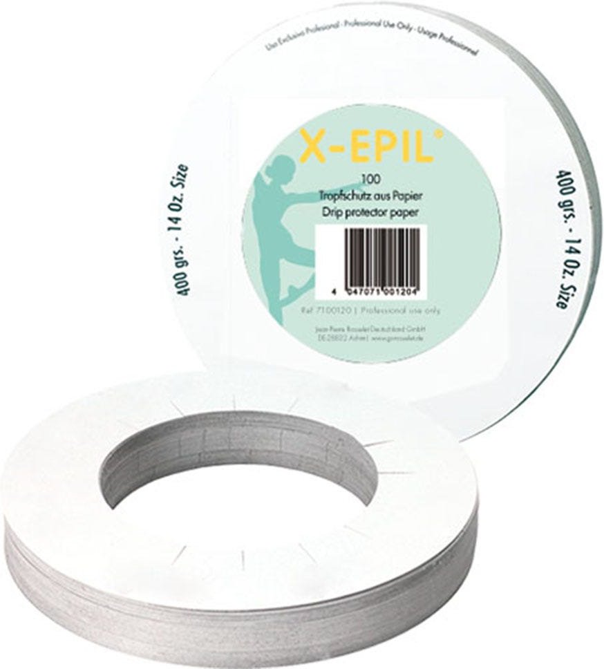 X-EPIL Tropfschutz aus Papier 100 Stück