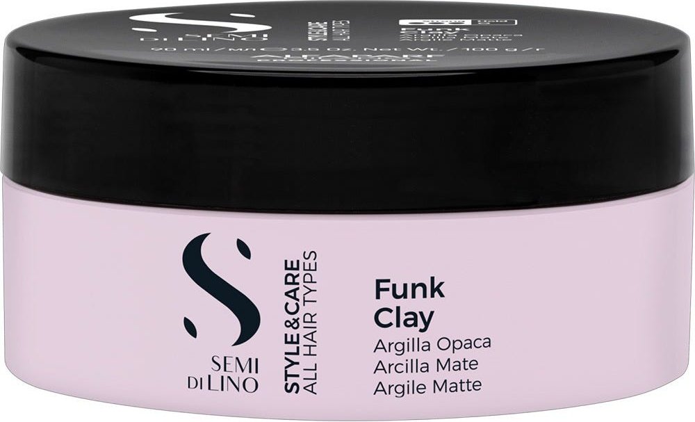 Alfaparf Milano Semi di Lino Style&Care Funk Clay 90 ml