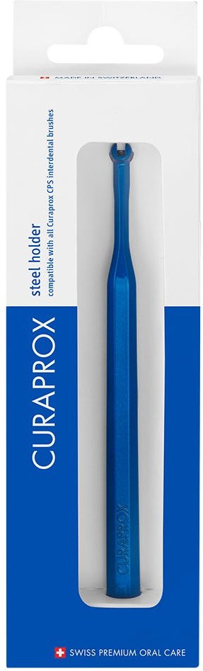 CURAPROX Interdentalbürstenhalter "steel holder" Blau