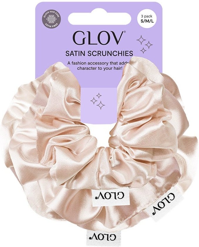 GLOV Scrunchies 3 Pack S/M/L - Champagne