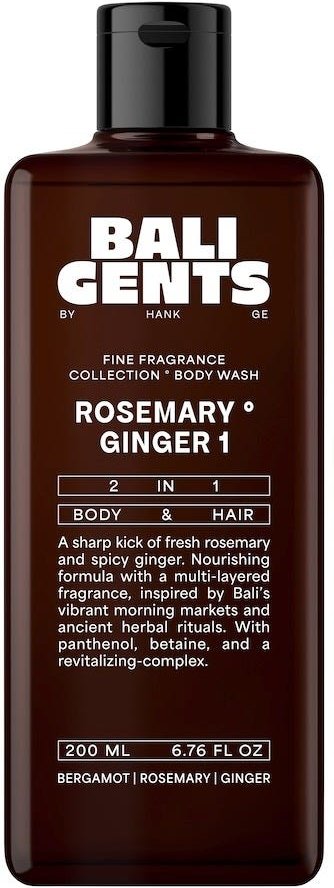BALI Gents Bodywash Rosemary Ginger 1 200 ml