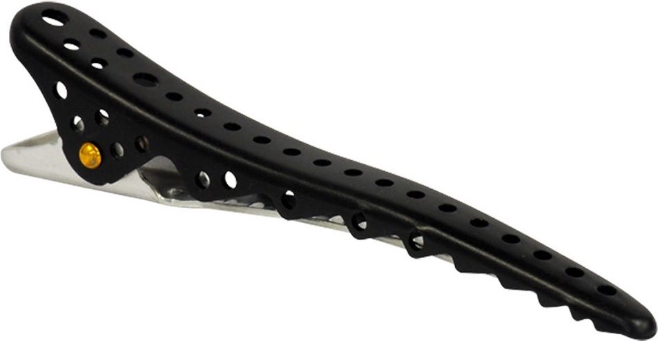 Y.S. Park Shark Clips 2 Stück schwarz