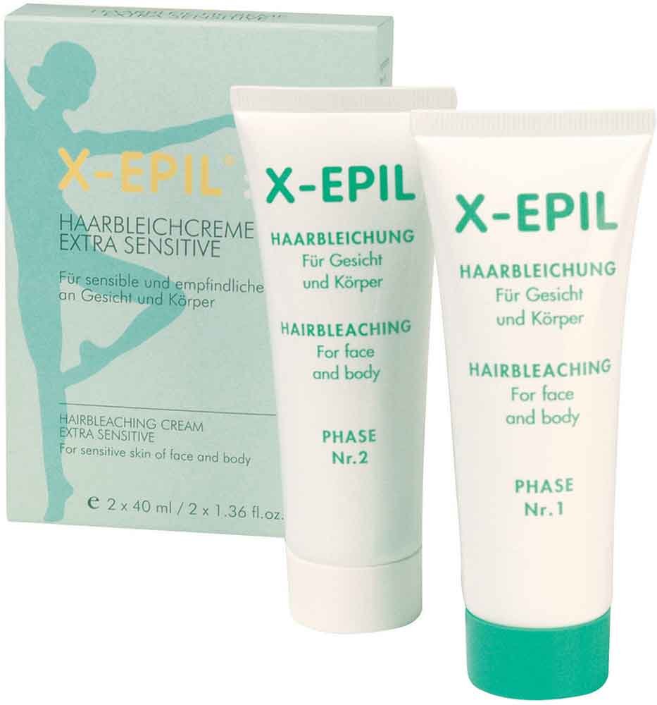 X-EPIL Haarbleichcreme Extra Sensitiv 2 x 40ml