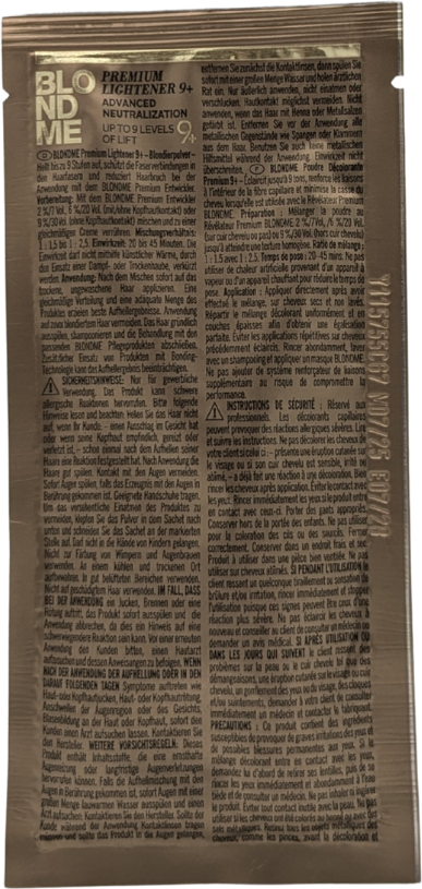 Schwarzkopf Blondme Premium Aufheller 9 + 30 g