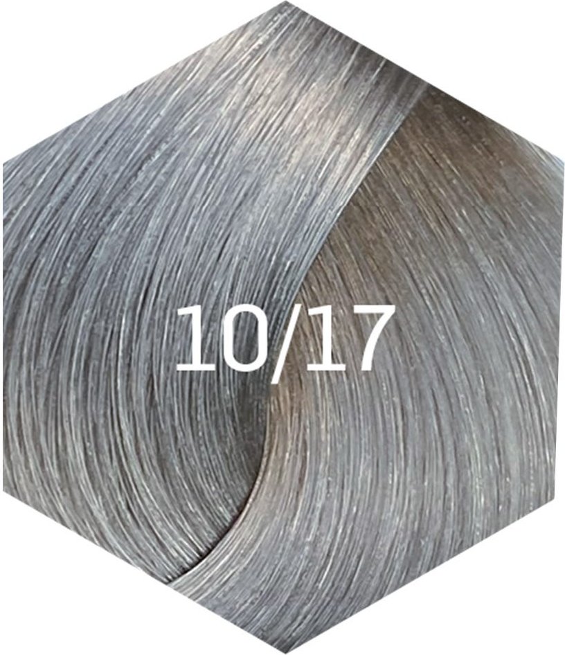 Lakmé Permanente Haarfarbe Collage 10/17 Platinblond Asch-Blau Silber 60 ml