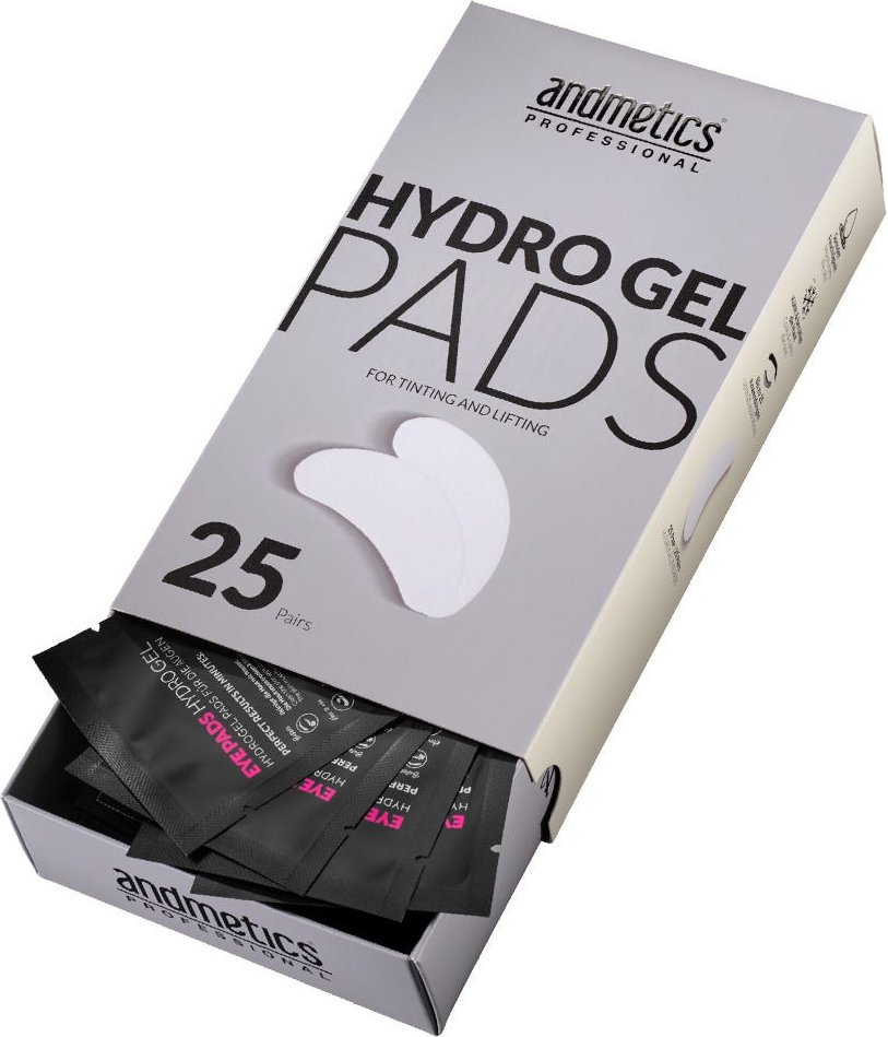 andmetics Hydrogel Eyepads 25 Stück