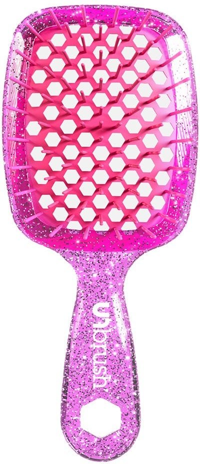 UNbrush Detangling Hair Brush Mini Rose Quartz