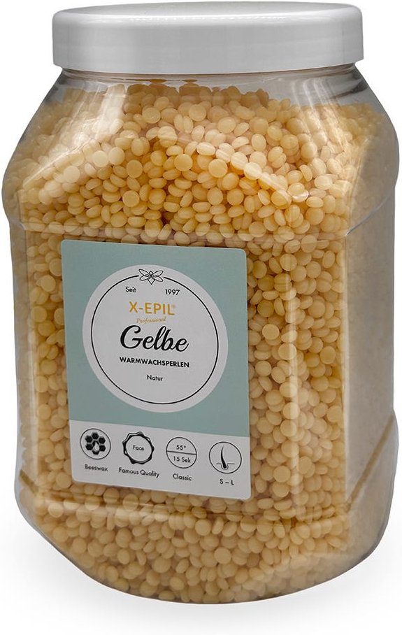 X-EPIL Warmwachs Perlen gelb 1200 g