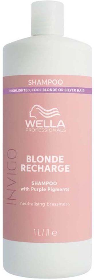 Wella Professionals Care INVIGO Blonde Recharge Shampoo 1000 ml