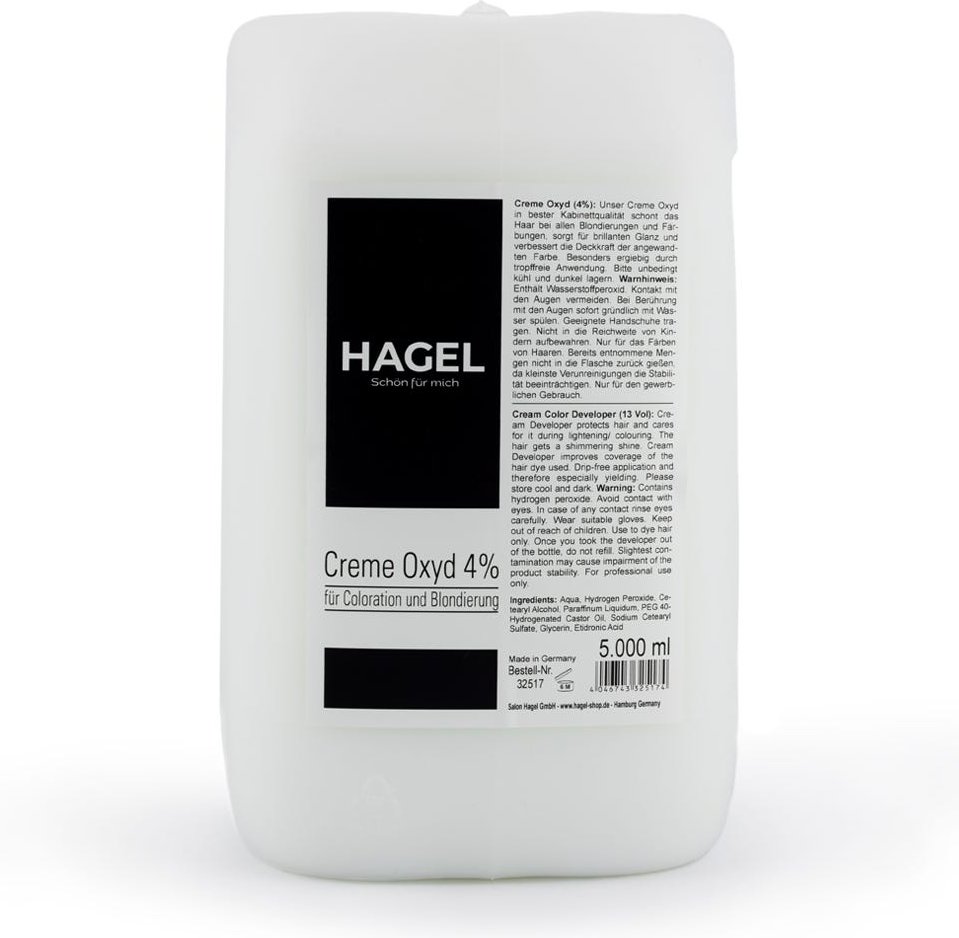 HAGEL Creme Oxyd 4 % 5000 ml