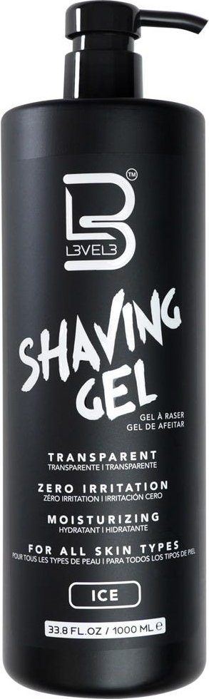 Level3 Shaving Gel Ice 1000 ml
