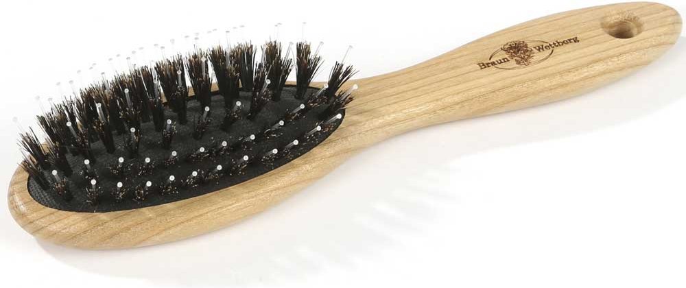 Braun & Wettberg Kirschholzbürste klein - Naturborsten