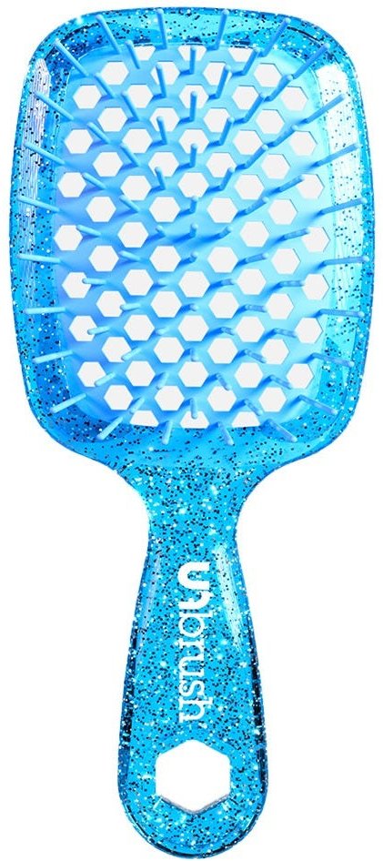 UNbrush Detangling Hair Brush Mini Sapphire