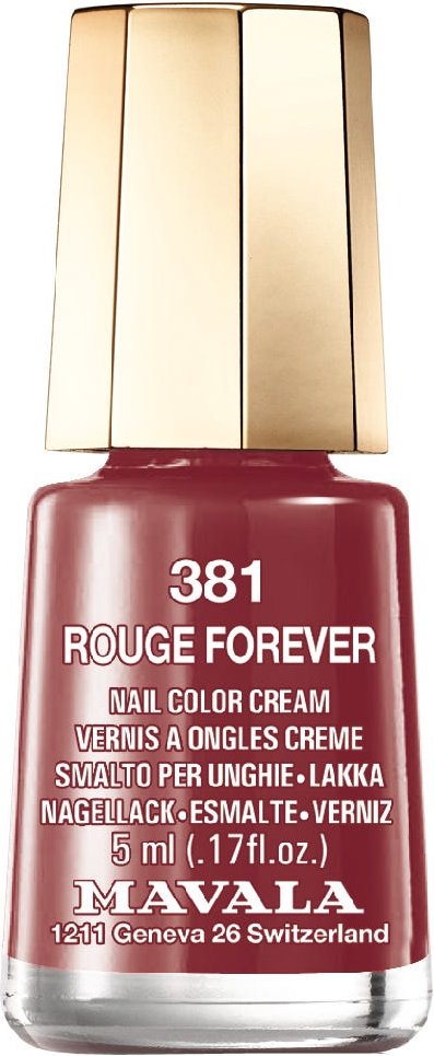 Mavala Nagellack Rouges de Mavala Rouge Forever 5 ml