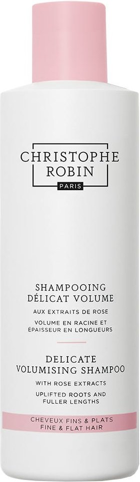 Christophe Robin Delicate Volumising Shampoo with Rose Extracts 250 ml