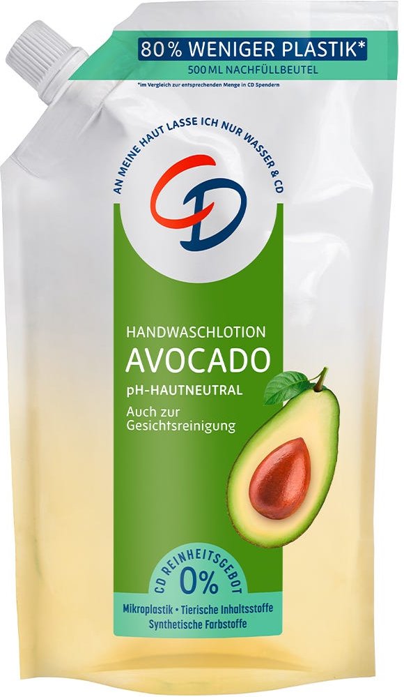 CD Handwaschlotion Avocado Nachfüllbeutel 500 ml