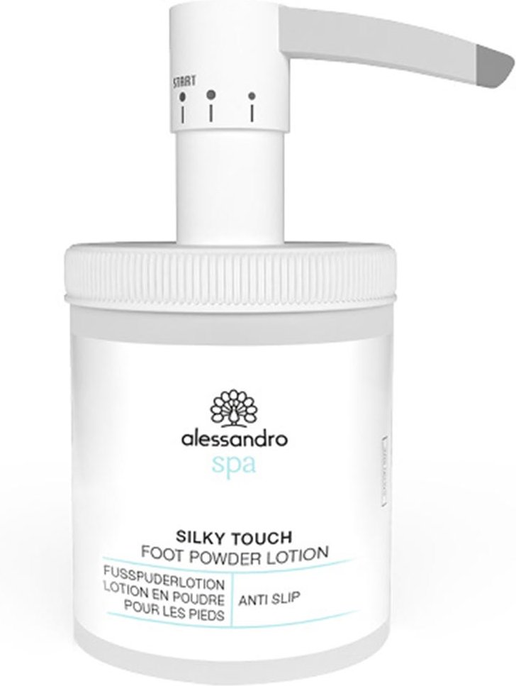 alessandro International SPA Silky Touch Foot Powder Lotion 300 ml