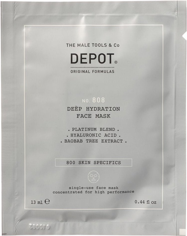 DEPOT 808 Deep Hydration Face Mask Box 12 x 13 ml