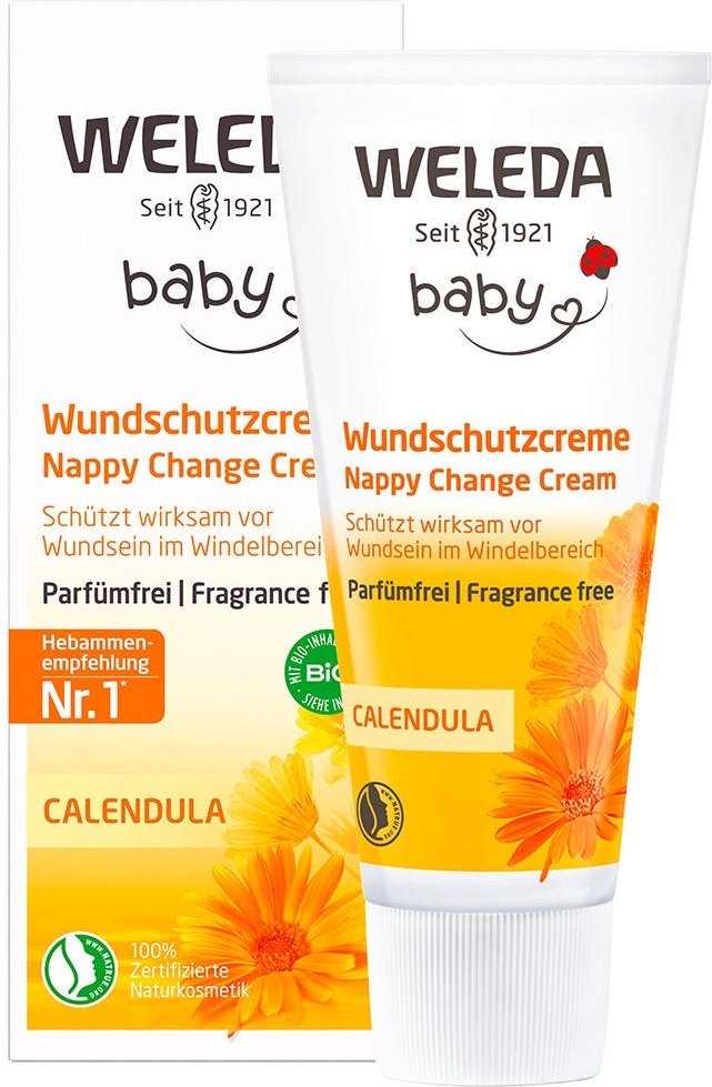 Weleda Calendula Wundschutzcreme parfümfrei 75 ml