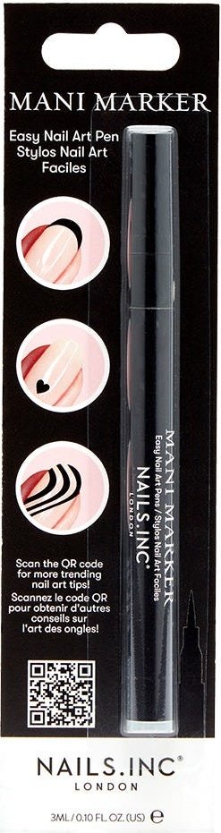 NAILS.INC Mani Marker Black