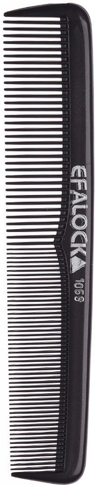 Efalock Nylon Herrenkamm 6.0 schwarz